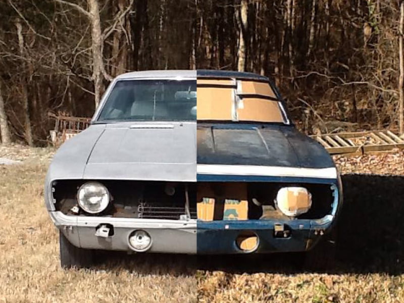 Automotive restoration surface preparation